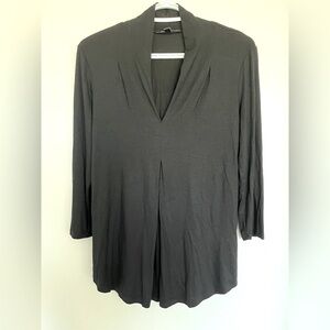 Cable & Gauge Black Women's Long Sleeve Blouse, Size S, NWOT
